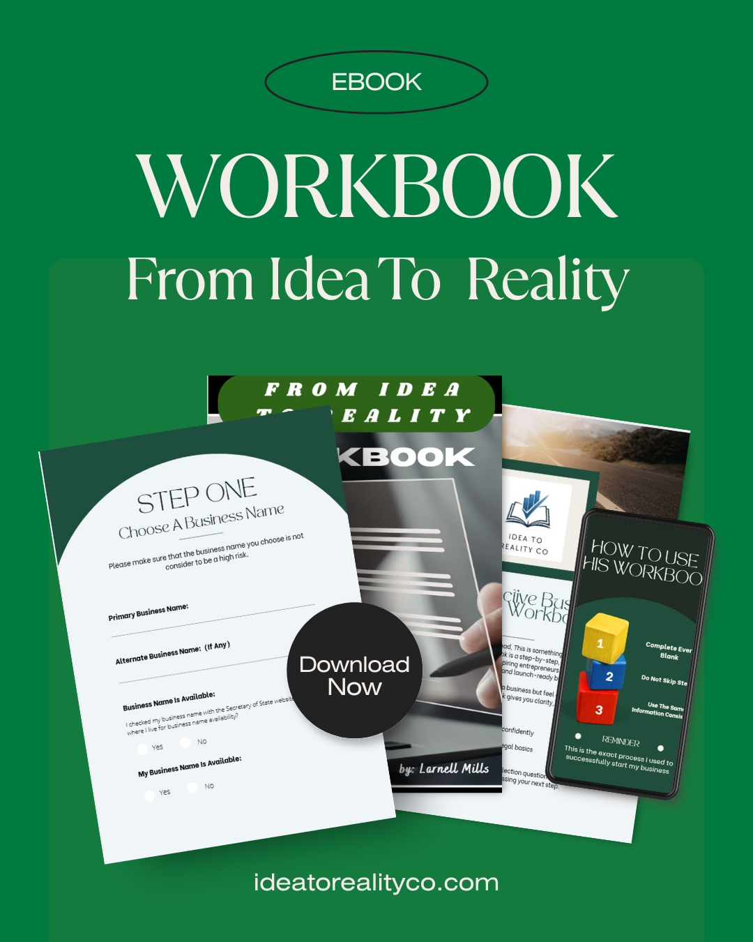 From Idea To Reality Workbook